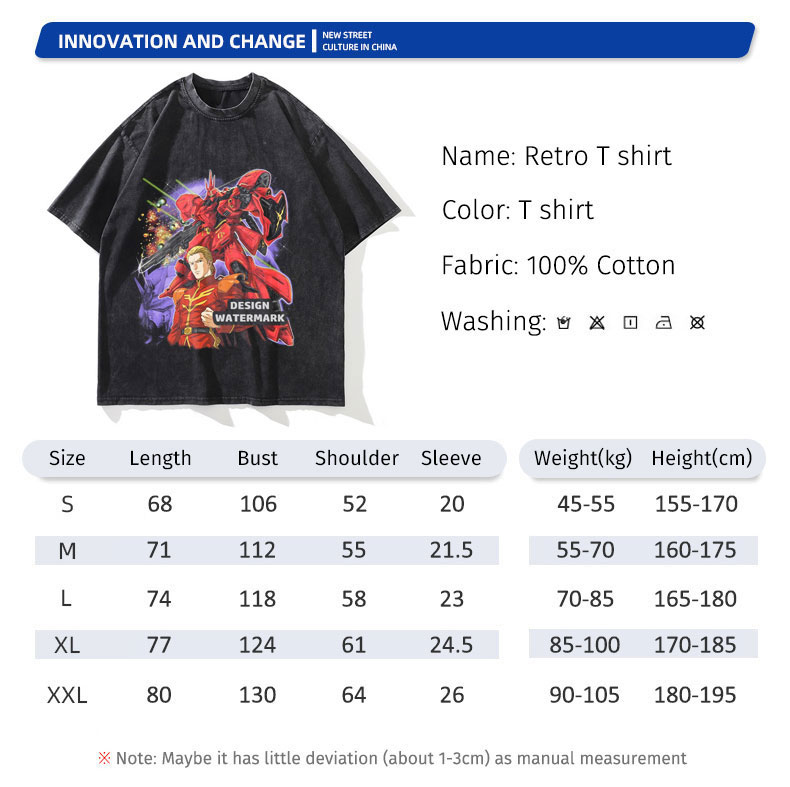 Anime Sazabi Gundam T Shirts M - Men'S Shoes Xl incelemesi ve fiyatı