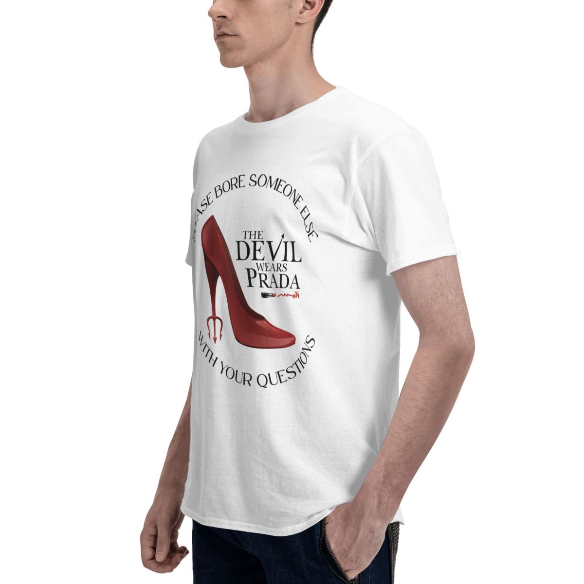 Men Red High Heel Shoe The Dev - Men Shoes Prada incelemesi ve fiyatı