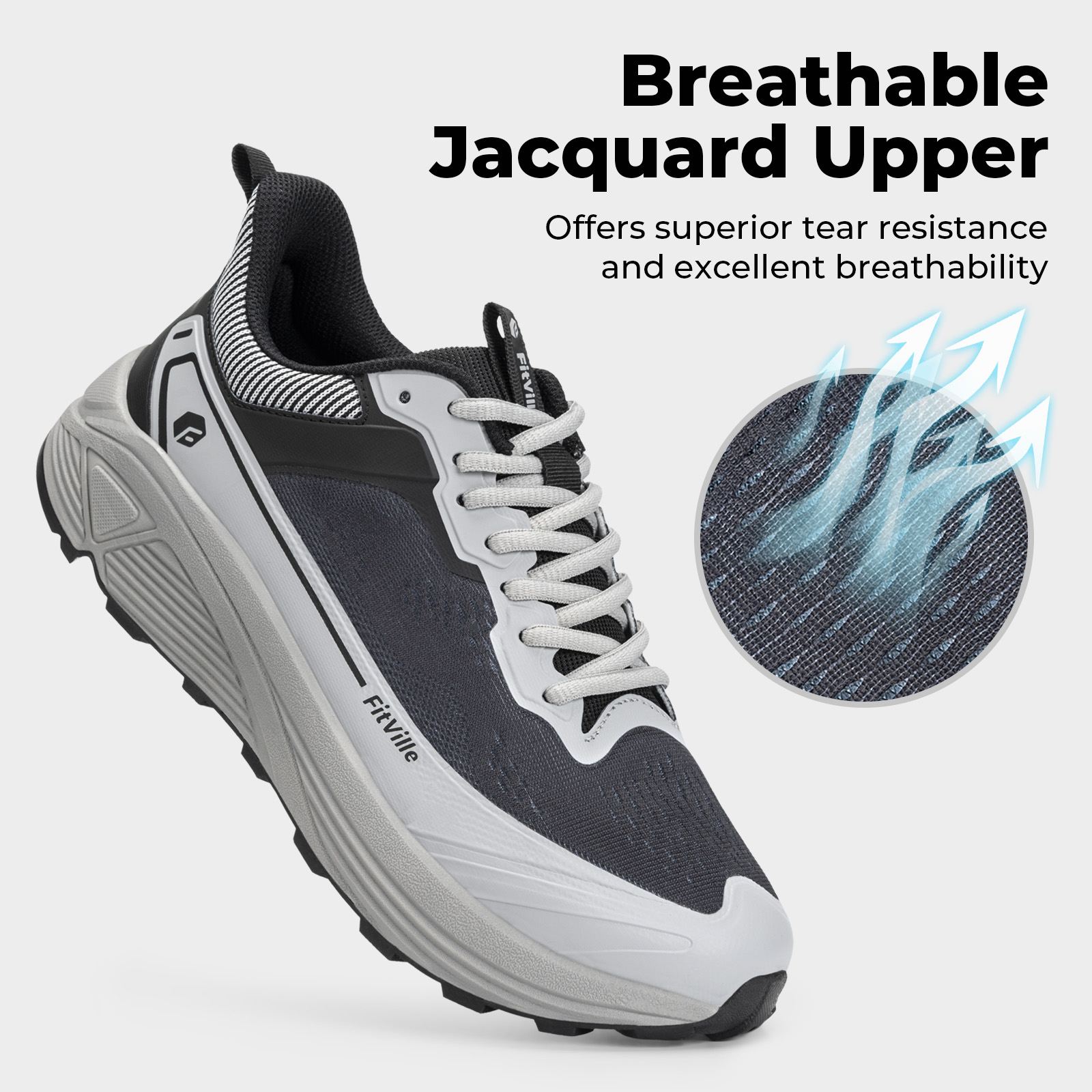 FitVille Wide Sports Shoes Wea - Men Shoes Size Chart incelemesi ve fiyatı