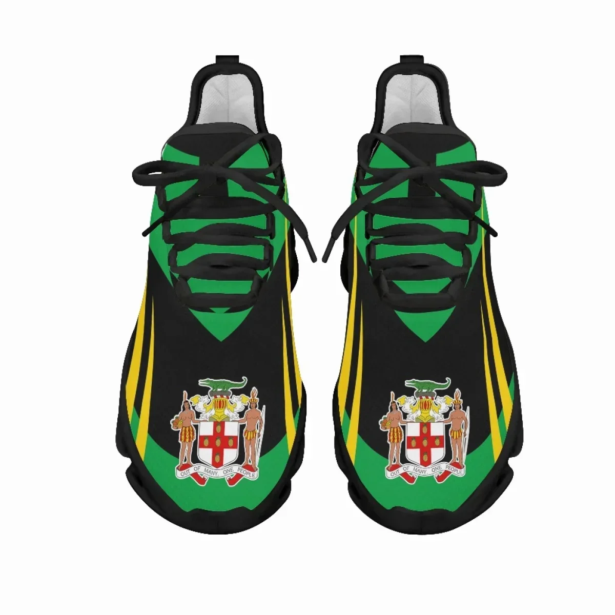 Jamaica Flag Print Shoes Men S - Mesh Trainer Breathable incelemesi ve fiyatı