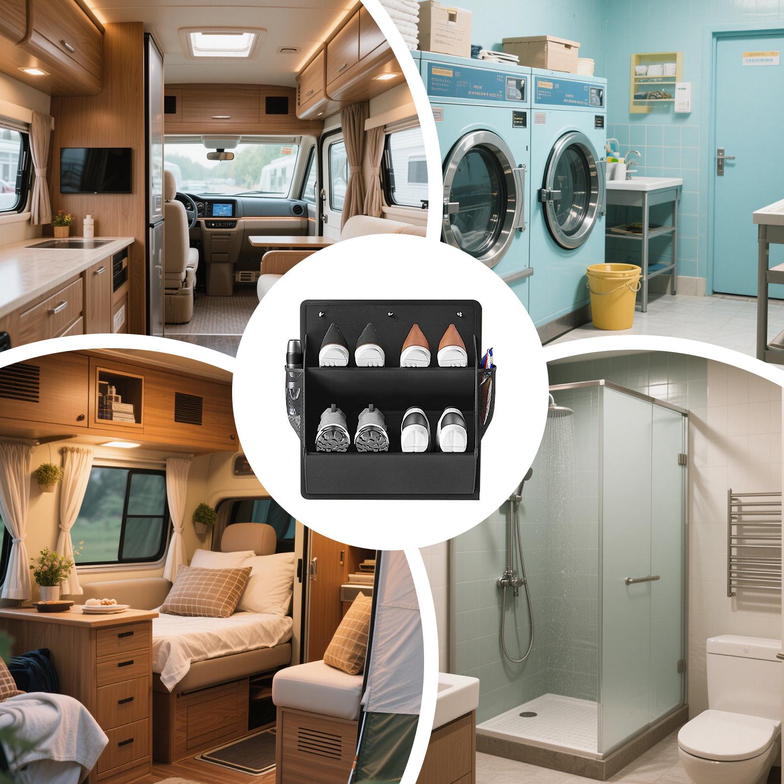 RV Shoe Storage with Adhesive  - Men Shoes Rack incelemesi ve fiyatı