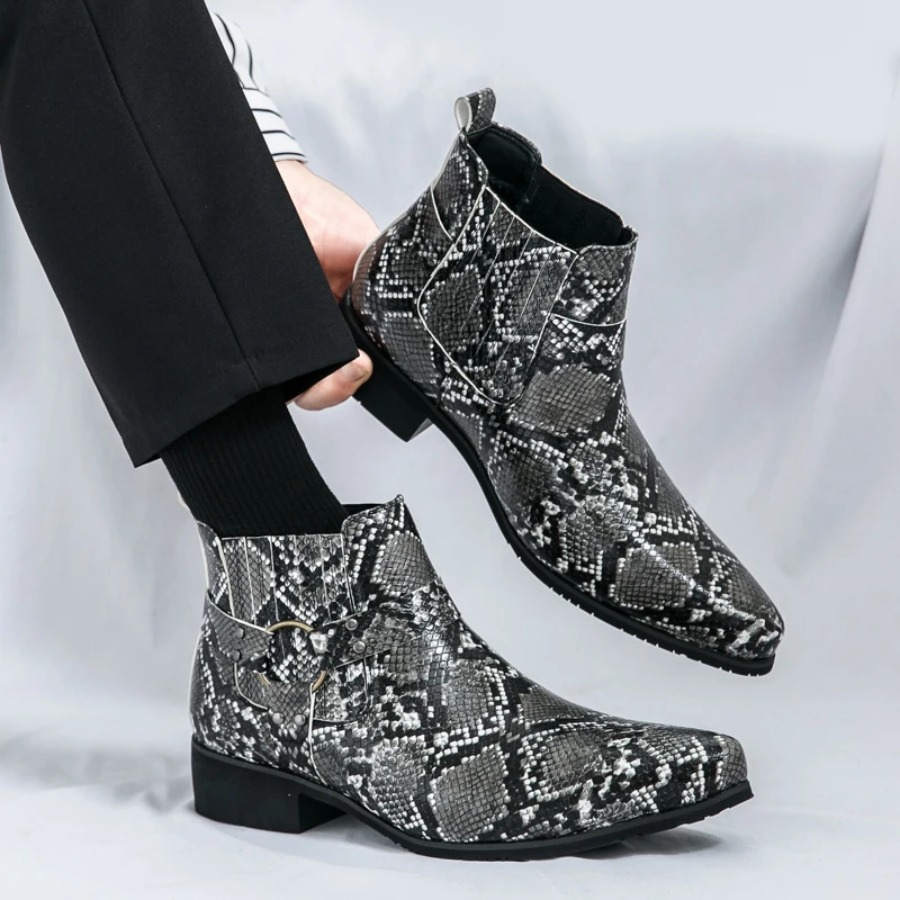 2025 New Men's Pointed Black W - Men'S Shoes Black And White incelemesi ve fiyatı