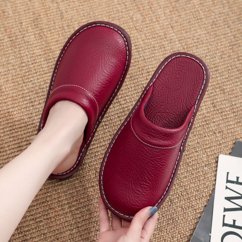 Home Leather Slippers Men and  - Men'S Shoes Size 42 In Us incelemesi ve fiyatı