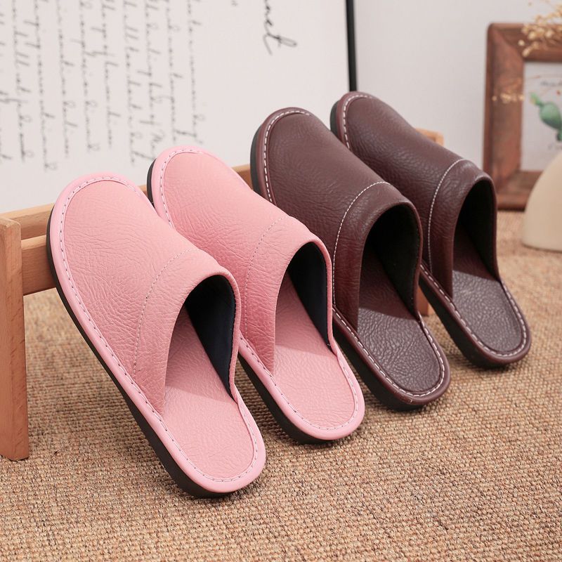 Home Leather Slippers Men and  - Men'S Shoes Size 42 In Us incelemesi ve fiyatı