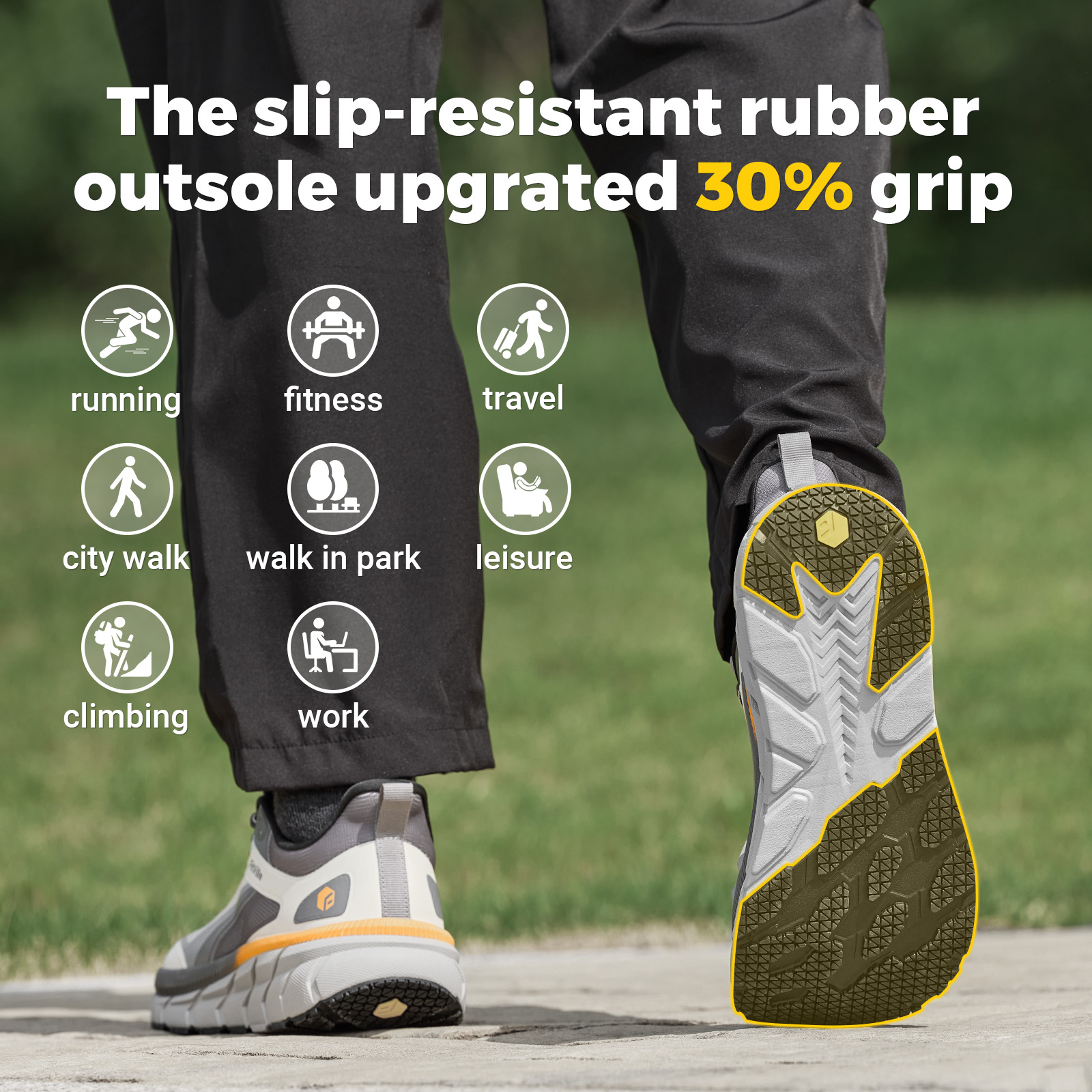 Fittington Wide Walking Shoes  - Men Shoes Size Chart incelemesi ve fiyatı