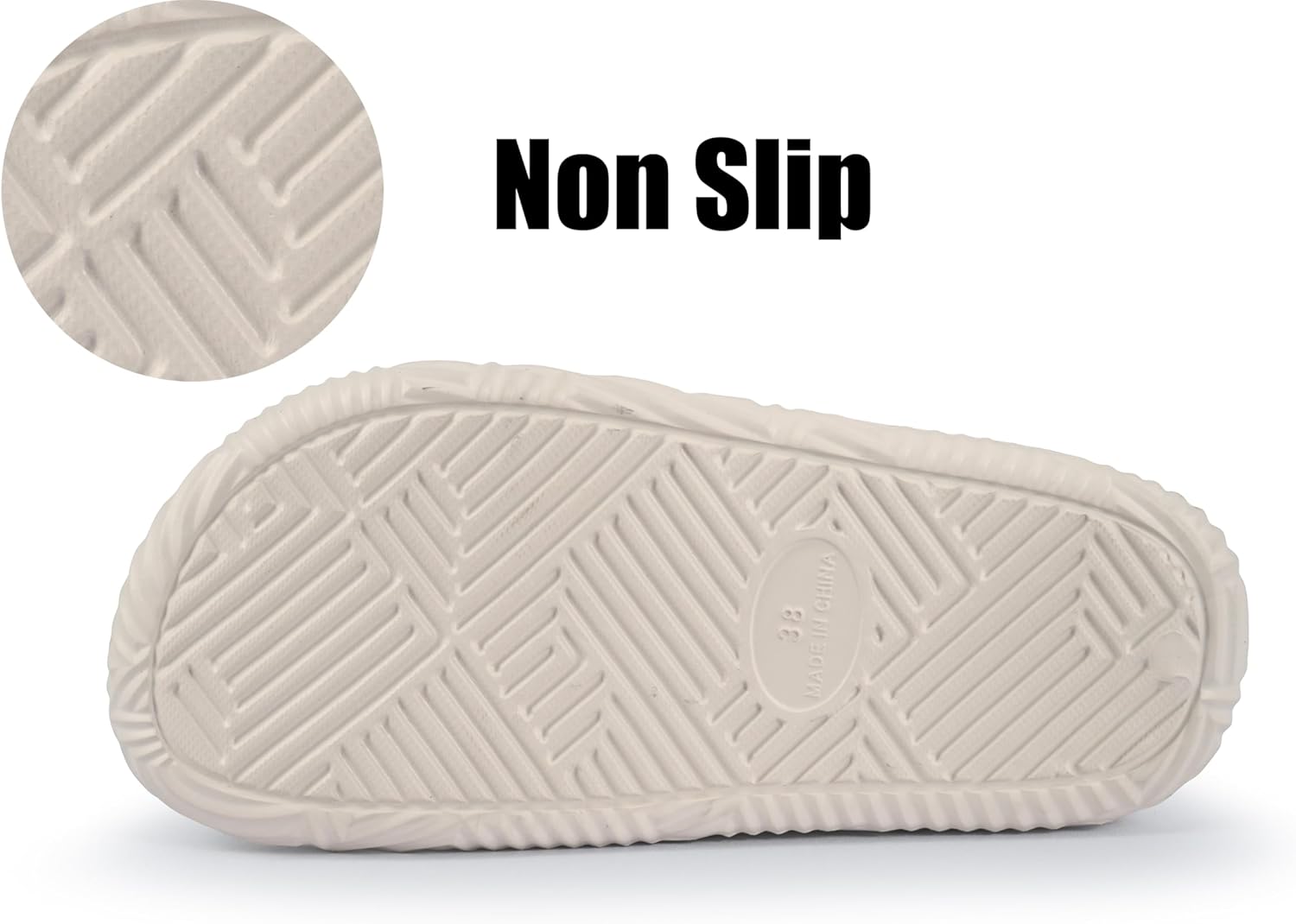 Non Slip Bathroom Slippers - L - Men'S Shoes Lightweight incelemesi ve fiyatı