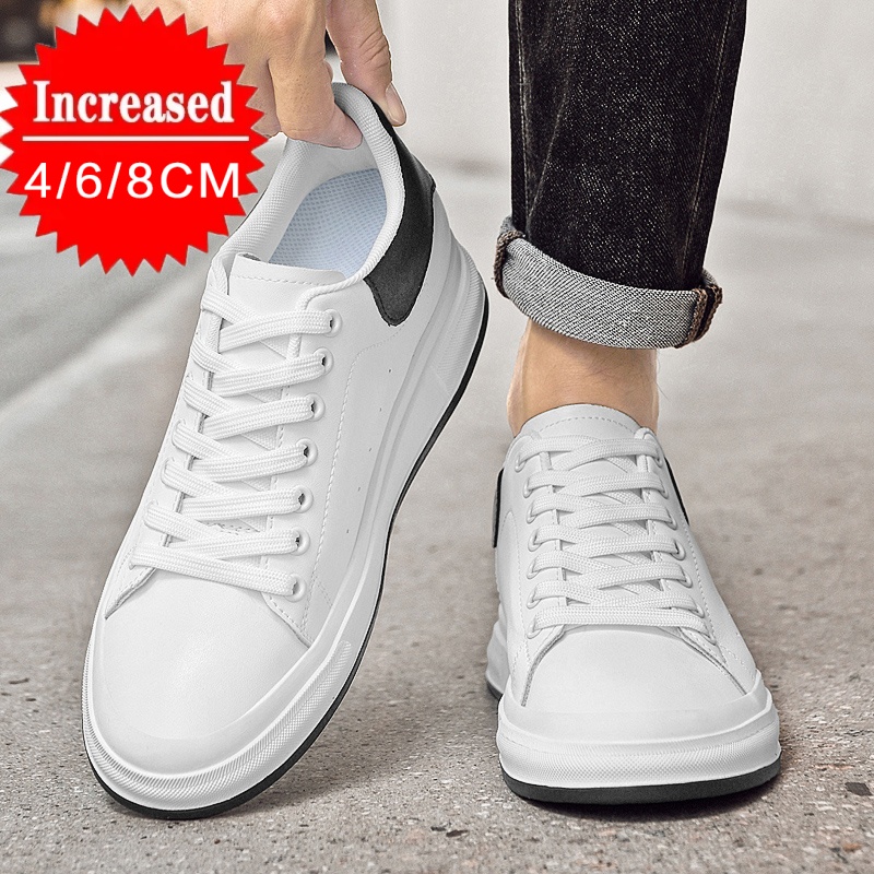 New Luxury Men's Elevator Shoe - Men'S Shoes Black And White incelemesi ve fiyatı