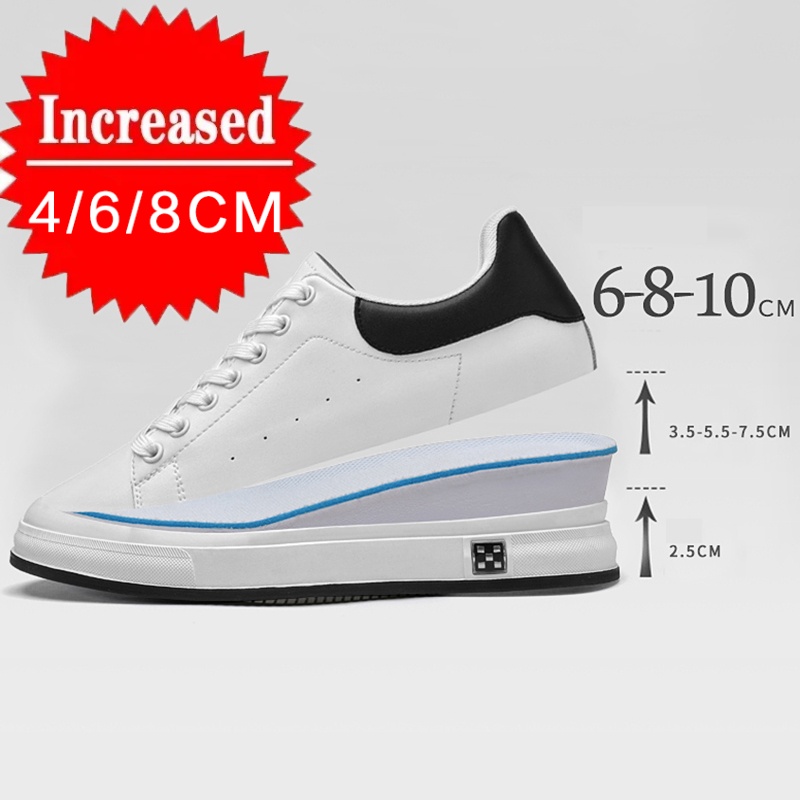 New Luxury Men's Elevator Shoe - Men'S Shoes Black And White incelemesi ve fiyatı