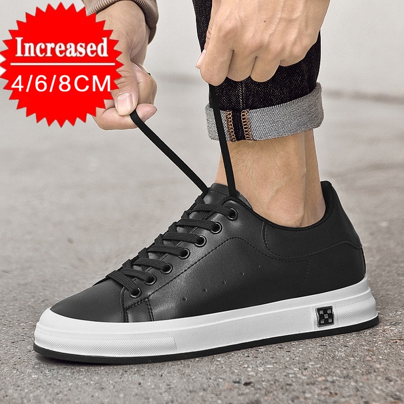 New Luxury Men's Elevator Shoe - Men'S Shoes Black And White incelemesi ve fiyatı