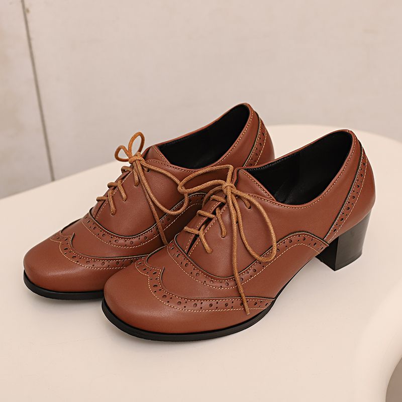 SIMLOVEYO New Brown Women Pump - Men'S Shoes Size 42 In Us incelemesi ve fiyatı