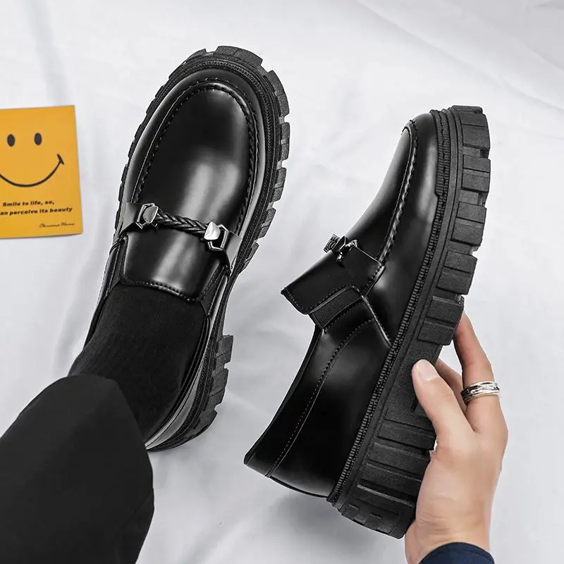 Platform Men's Leather Loafers - Men Shoes Prada incelemesi ve fiyatı