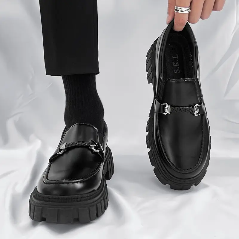 Platform Men's Leather Loafers - Men Shoes Prada incelemesi ve fiyatı