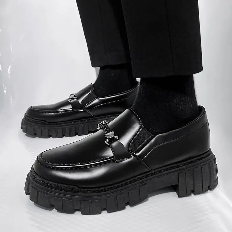 Platform Men's Leather Loafers - Men Shoes Prada incelemesi ve fiyatı