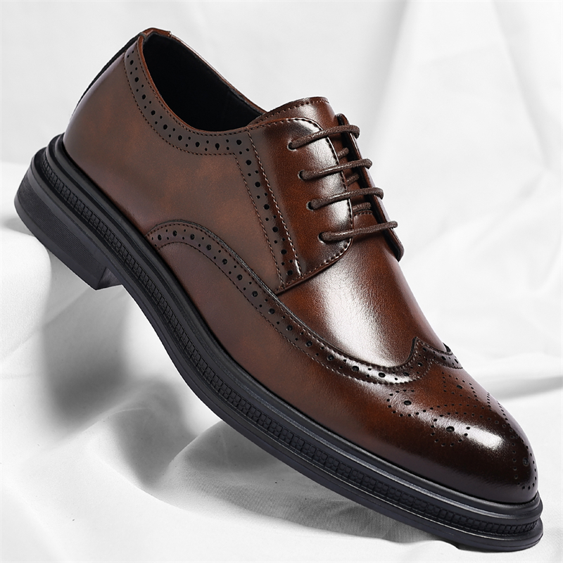 Men's Brogue Leather Shoes Fas - Men Shoes Uk incelemesi ve fiyatı