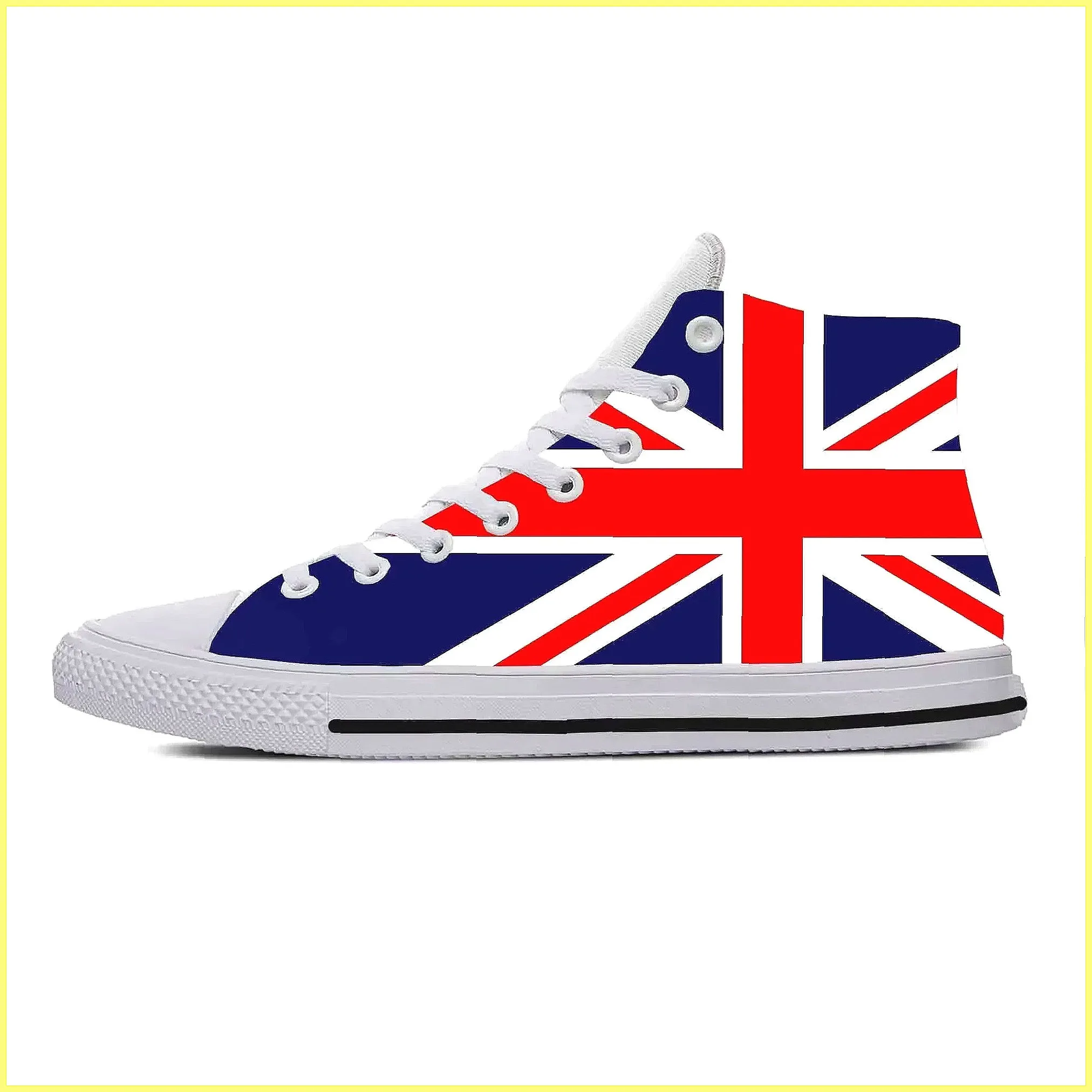 UK Flag 3D Print High Top Snea - Men Shoes Uk incelemesi ve fiyatı