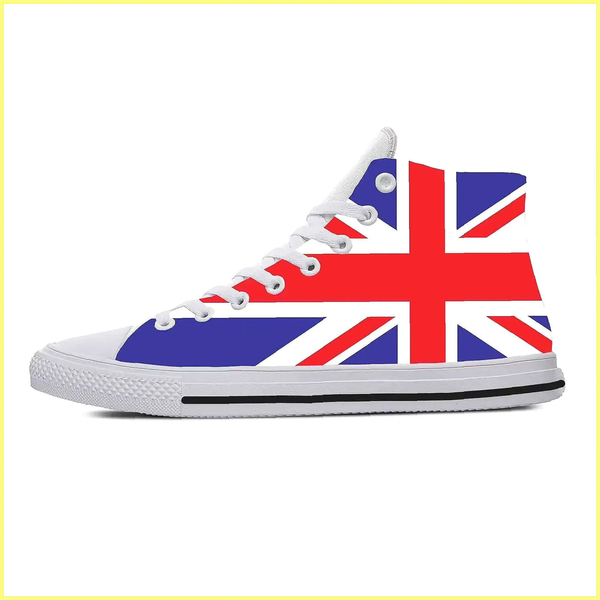 UK Flag 3D Print High Top Snea - Men Shoes Uk incelemesi ve fiyatı