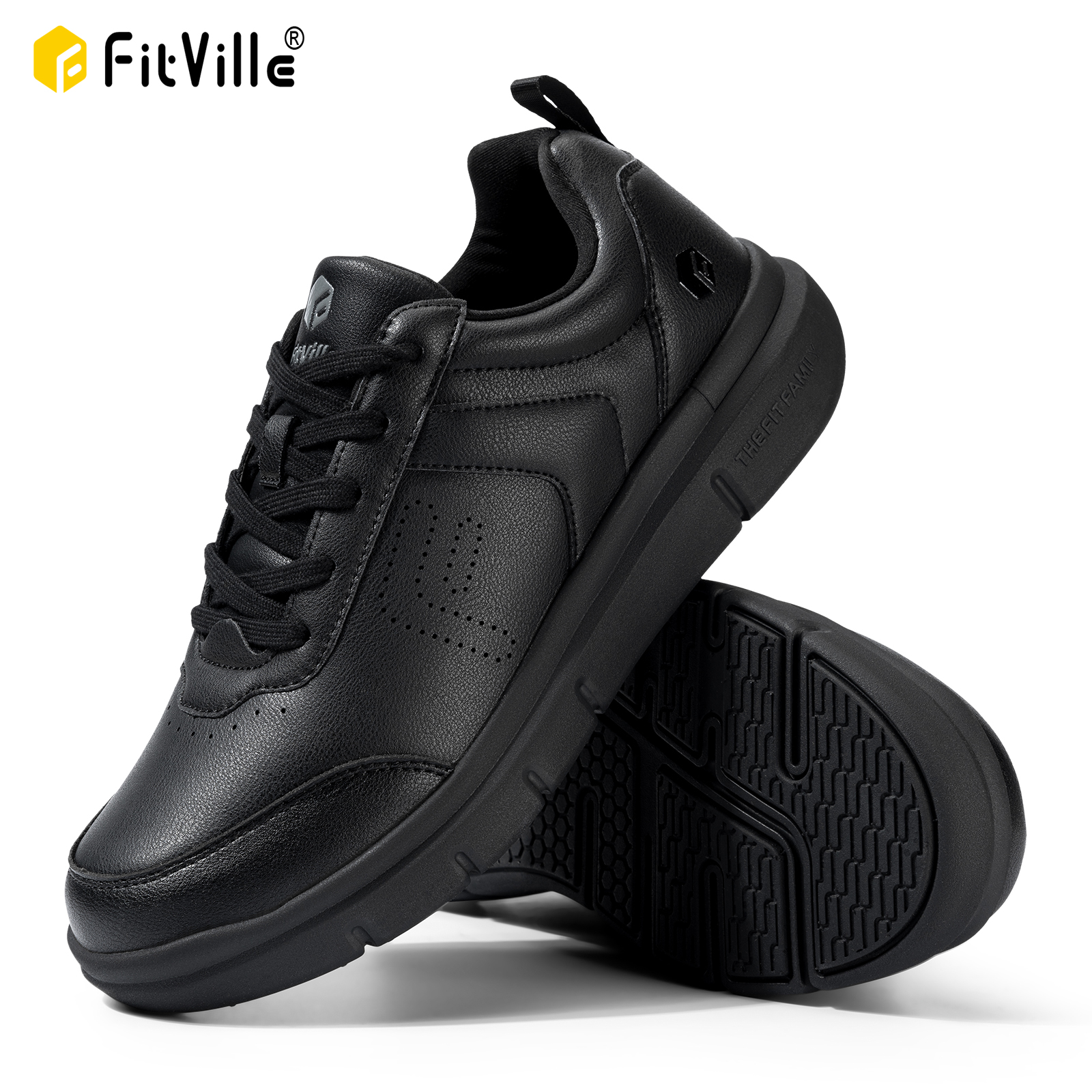 FitVille Men's Casual Leather  - Men'S Shoes For Wide Feet incelemesi ve fiyatı